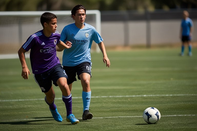 Player Medivacd from San Diego Manchester City Soccer Tournament