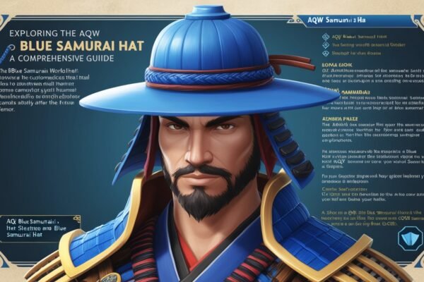 Exploring the AQW Blue Samurai Hat: A Comprehensive Guide AQW Blue Samurai Hat