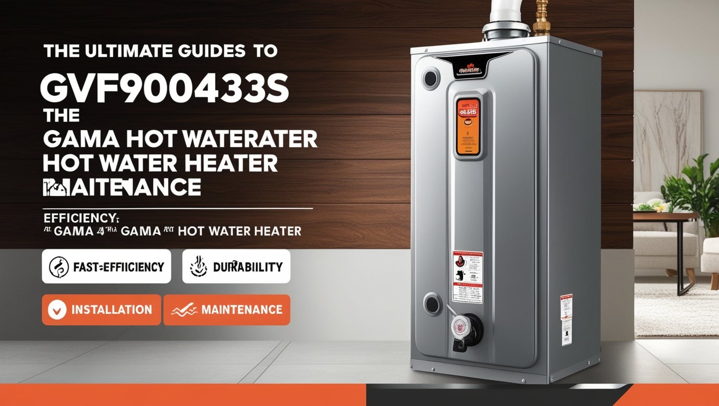 GVF90433S Gama Hot Water Heater