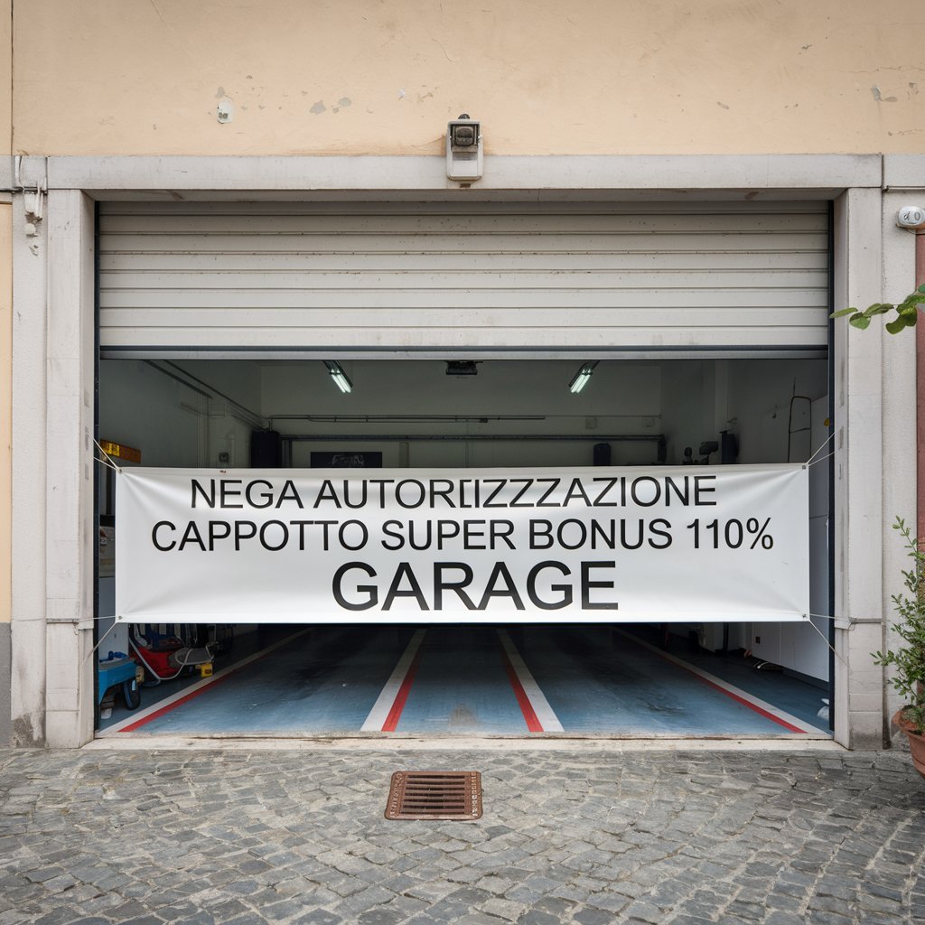 Nega Autorizzazione Cappotto Superbonus 110 Garage