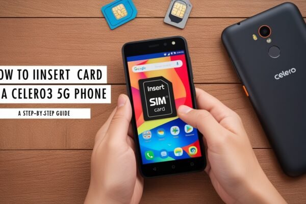 How to Insert SIM Card on a Celero3 5G Phone: A Step-by-Step Guide How to Insert SIM Card on a Celero3 5G Phone