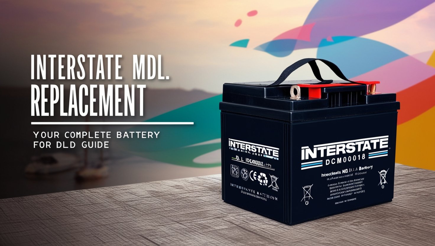 Interstate MDL. DCM0018 Battery Replacement