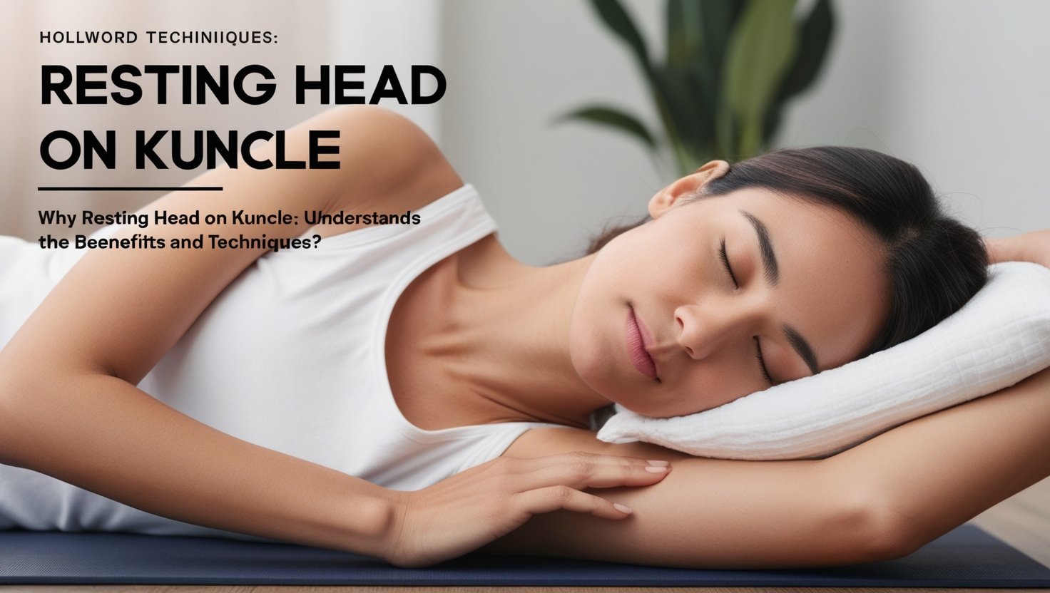 Resting Head on Kuncle